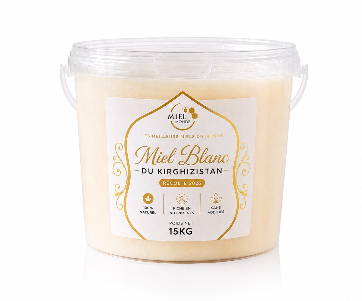 Miel Blanc du Kirghizistan