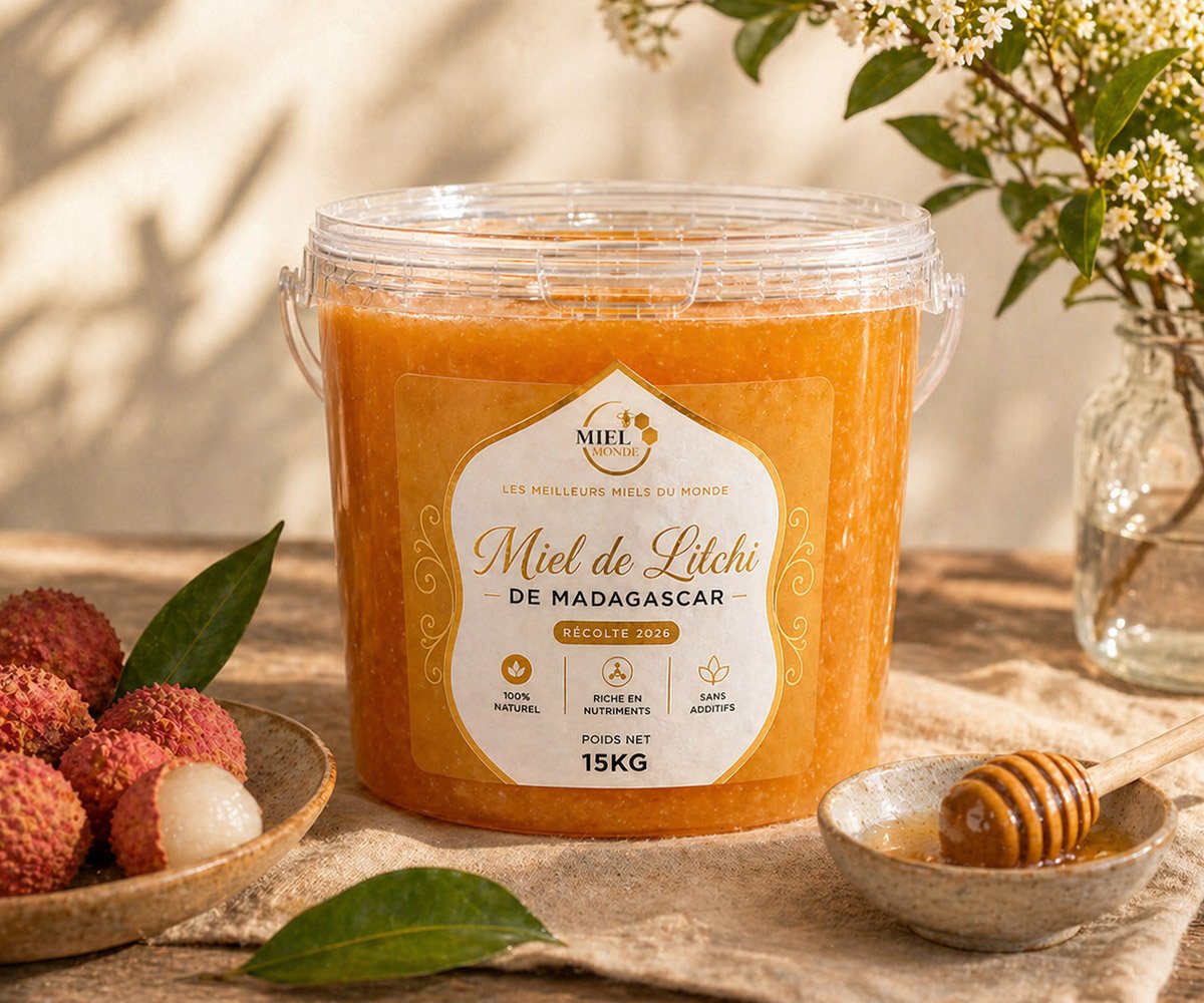 Miel de Litchi de Madagascar