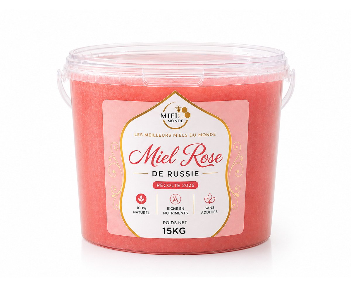 Miel Rose de Russie