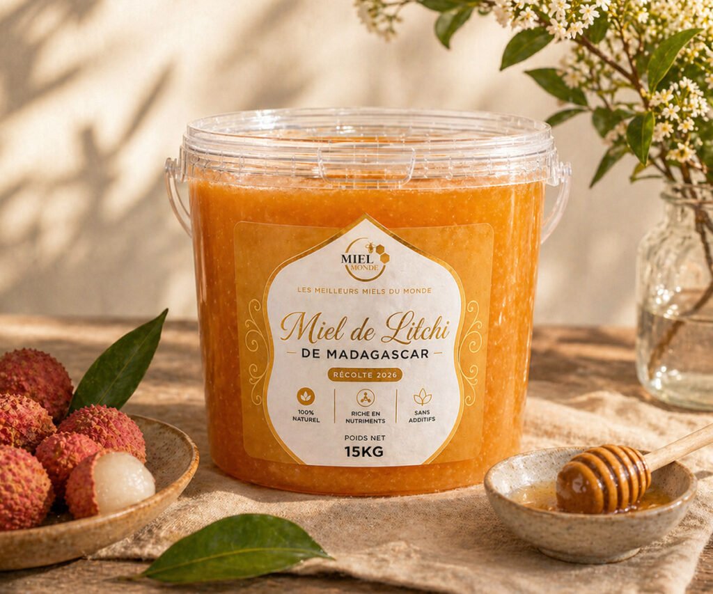 Miel de Litchi de Madagascar