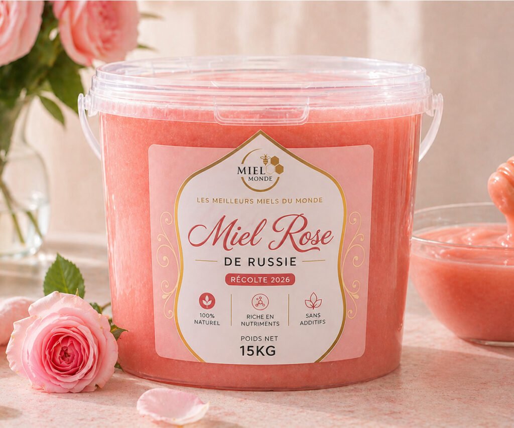 Miel Rose de Russie