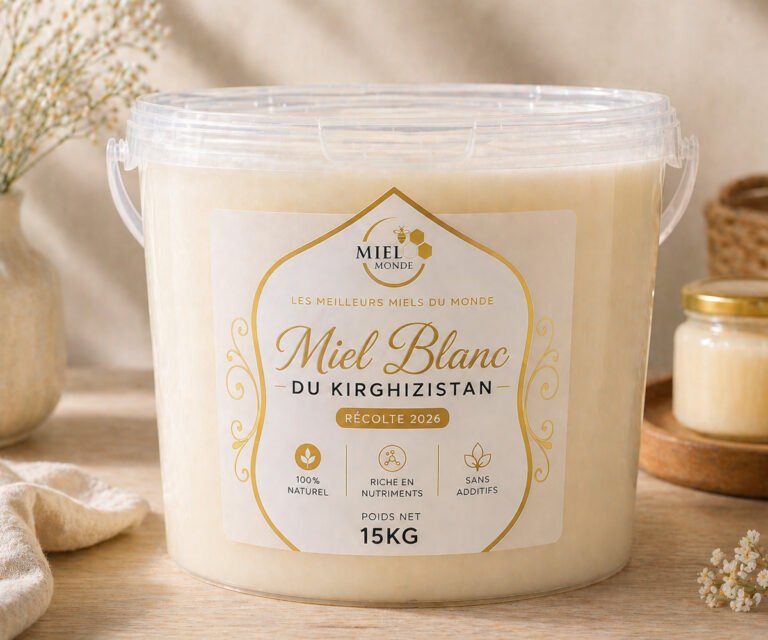Miel blanc du Kirghizistan : tout ce que vos clients veulent savoir